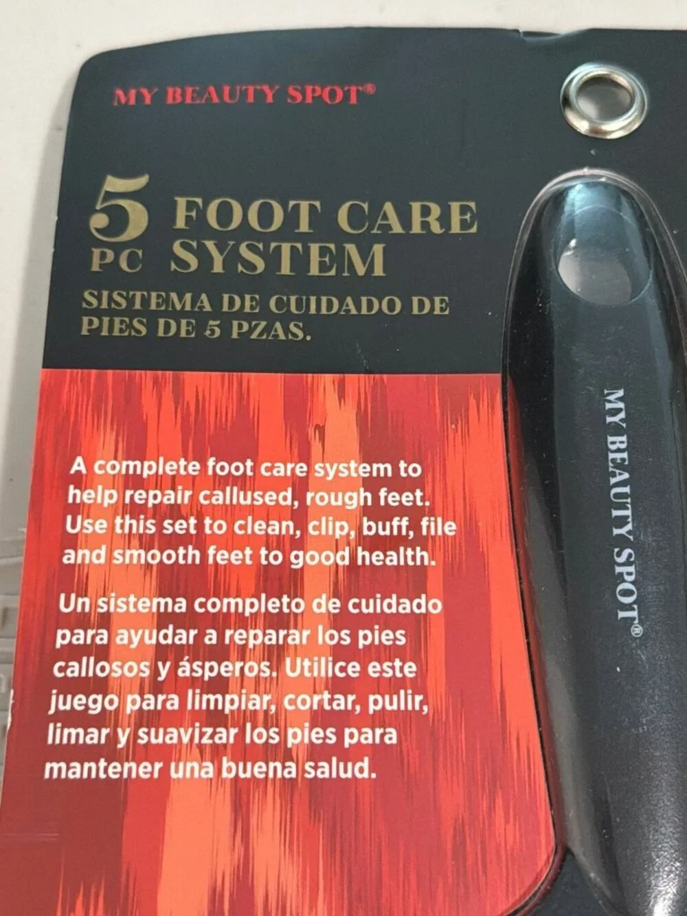5-Piece Foot Care System & File Set My Beauty Spot